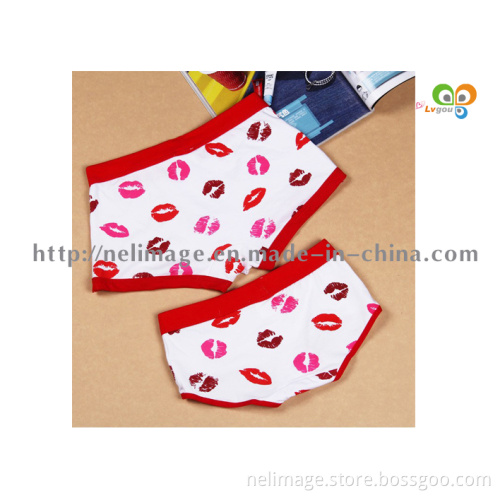Hot Sale Underware Kissing Couple Briefs